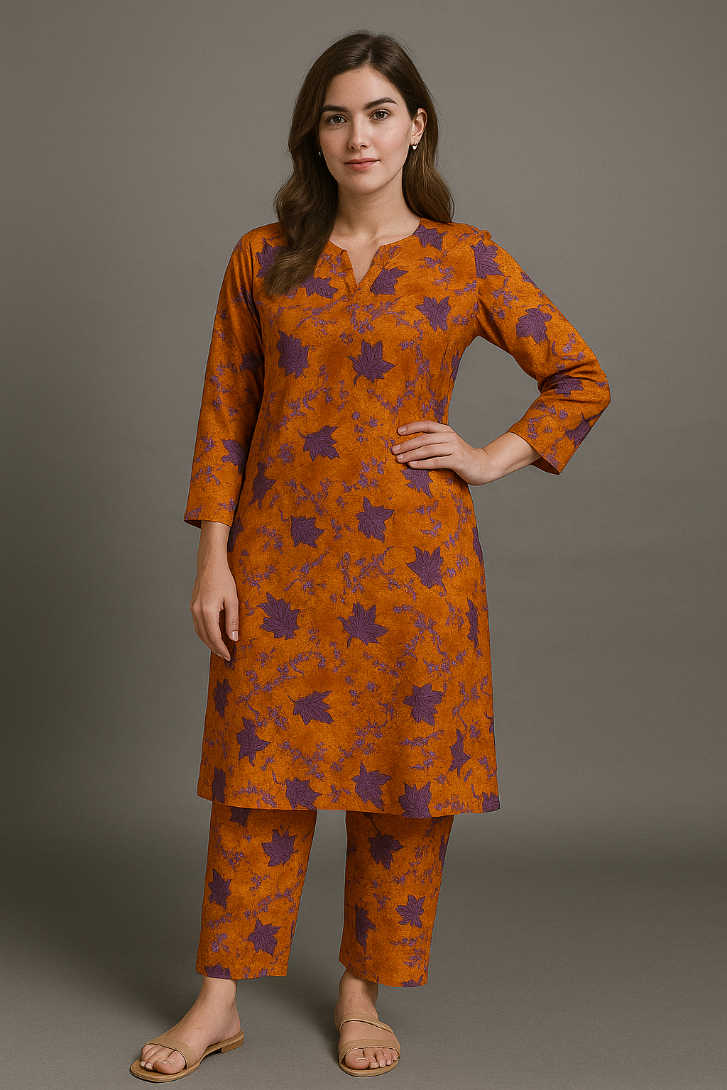 Sapphire Aura Unstitched Suit 2 Pcs