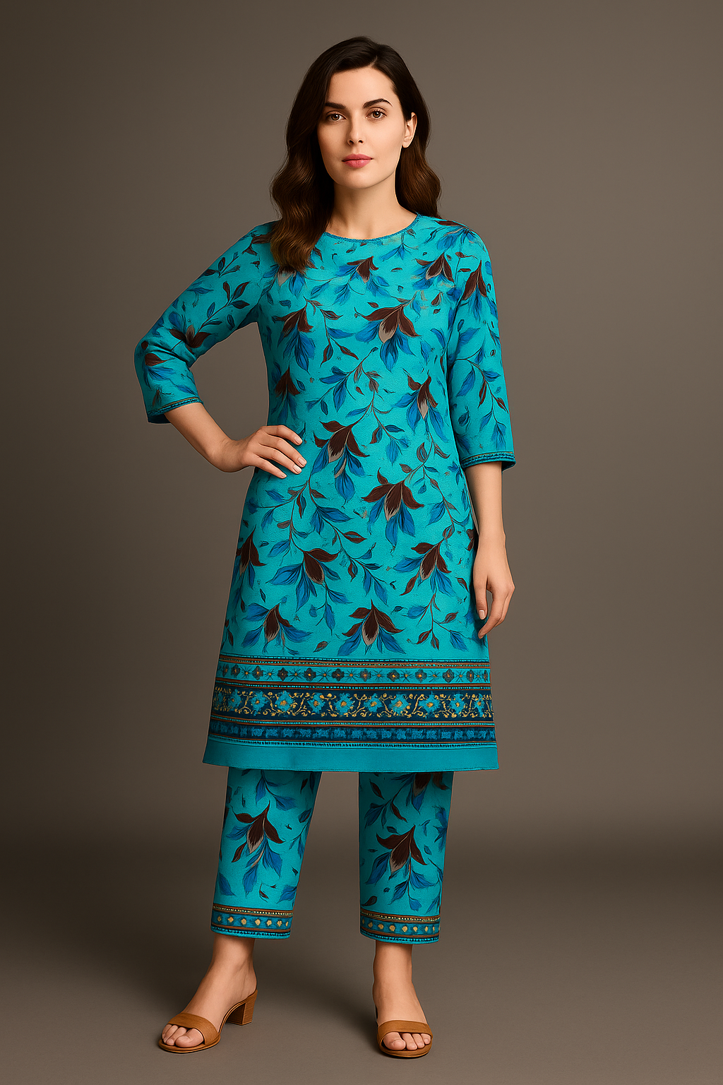 Fluora Vibe 2 Pcs Suit Unstitched